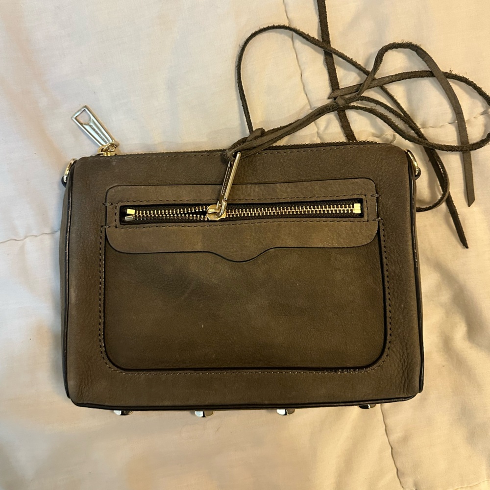 Rebecca Minkoff Olive Green Crossbody Bag